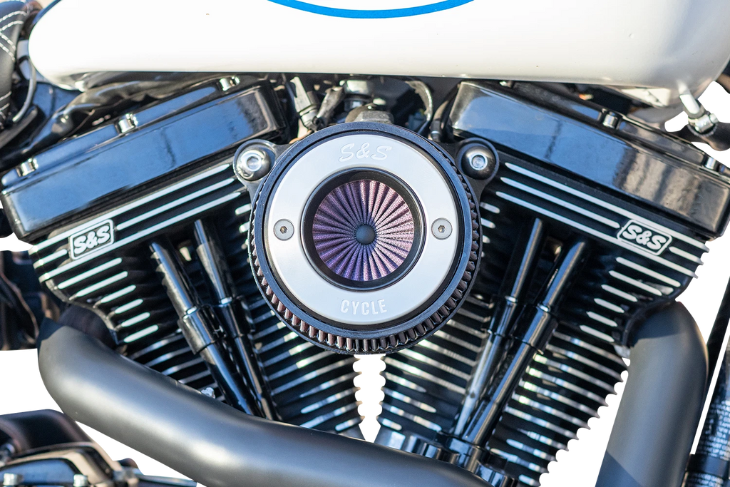 S&S Air Stinger Stealth Air Cleaner Kit for Harley Softail Dyna (2001–2017)