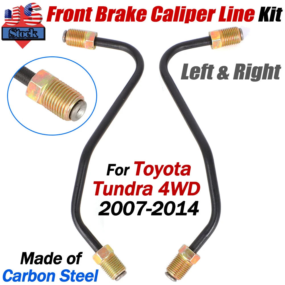 Brake Caliper Line Set for Toyota Tundra 4WD (2007–2014) - Left & Right