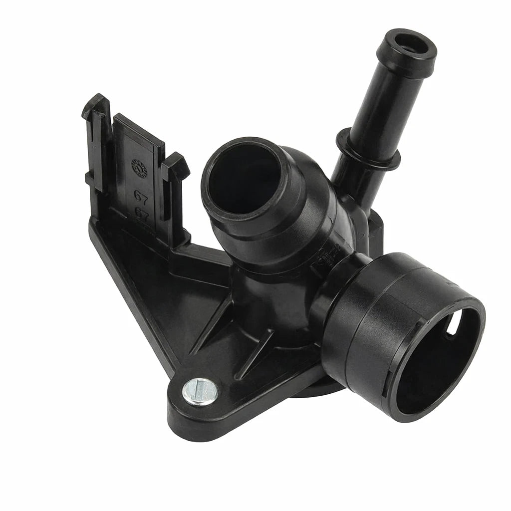 Genuine OEM Engine Coolant Outlet Flange for Audi A5 Quattro, Q5 (2010–2017) 06H121132H