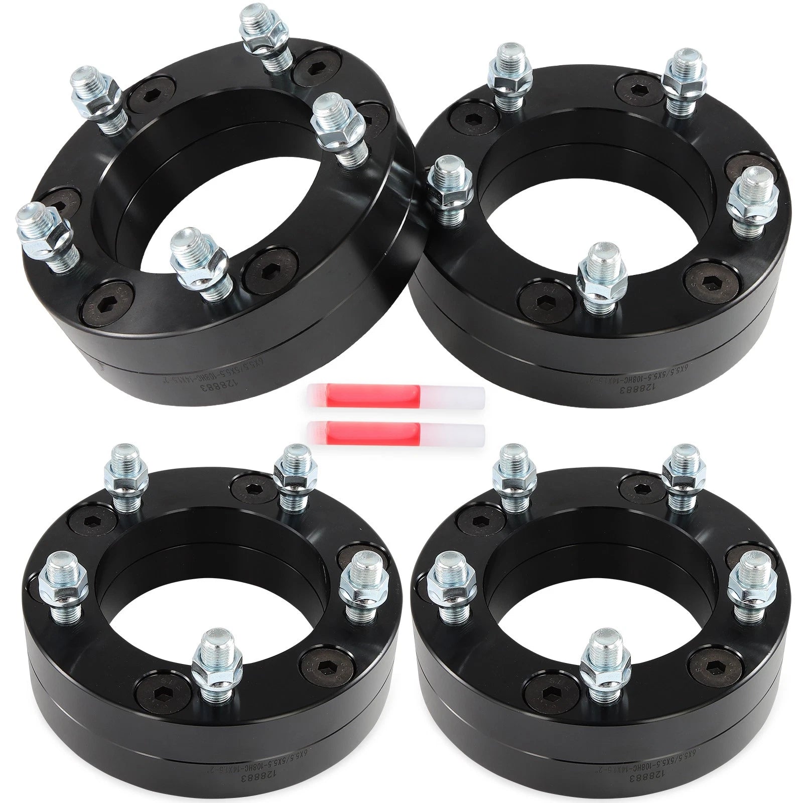 Set of 4 Wheel Adapters for GMC C2500, Cadillac Escalade (1988–2000)