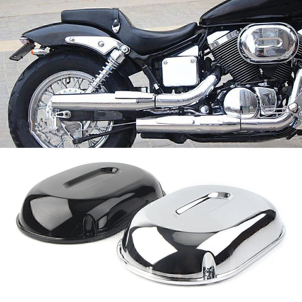 Chrome Air Filter Cover Protector for Honda Shadow Spirit VT750DC (2001–2007)
