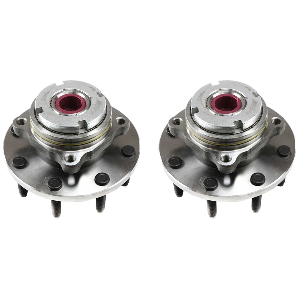 Set of 2 Wheel Hubs for Ford F-250 Super Duty 8 Lug 4WD (1999–2001)