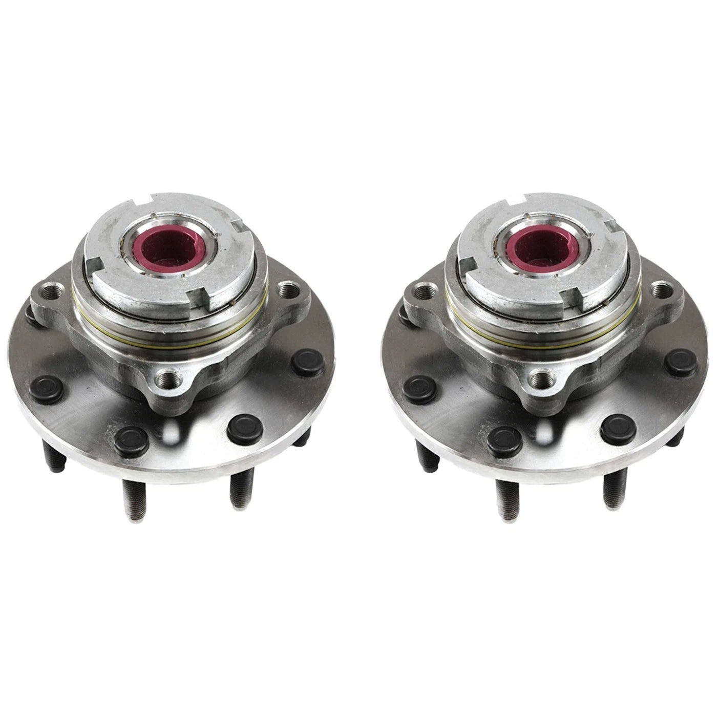 Set of 2 Wheel Hubs for Ford F-250 Super Duty 8 Lug 4WD (1999–2001)