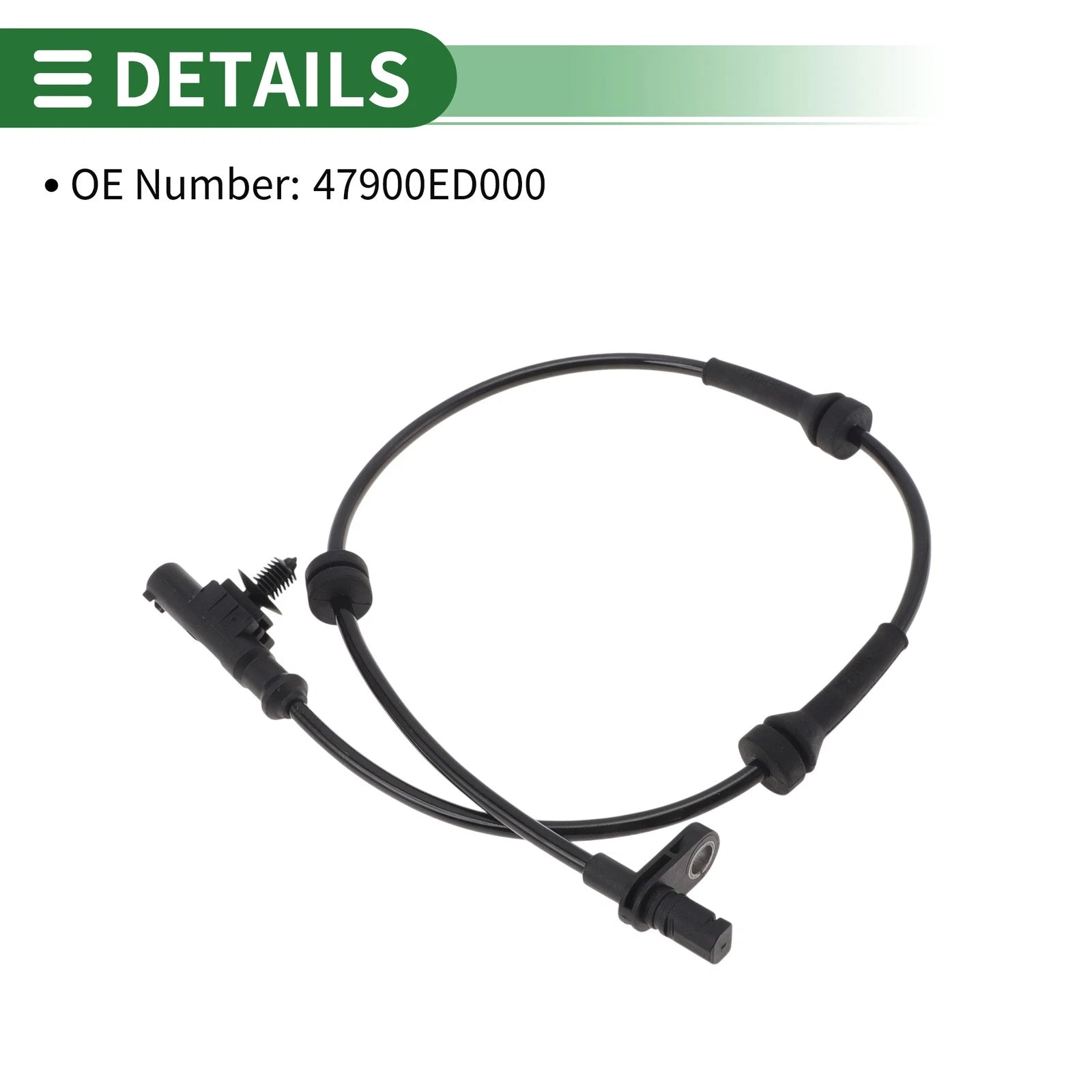 ABS Wheel Speed Sensor No. 47900ED000 for Nissan Cube (2009–2014) Rear Right