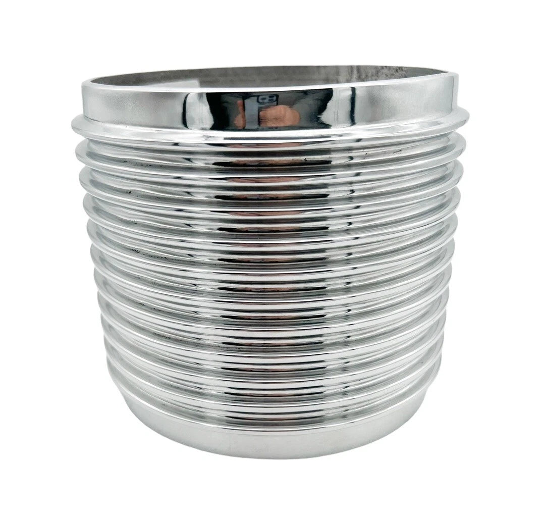 Polished Finned Alternator Cover for Ford Style PowerGEN 1939–1948
