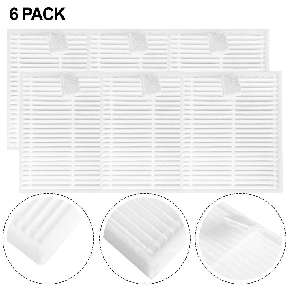 6X HEPA Replacement Filter for DEERMA S30 (2018–2023)