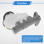 Brake Master Cylinder with Reservoir No. 46100SX0A01 for Honda Accord (1998–2002)
