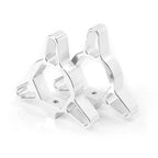 Silver CNC 22mm Fork Preload Adjusters for Universal Suspension