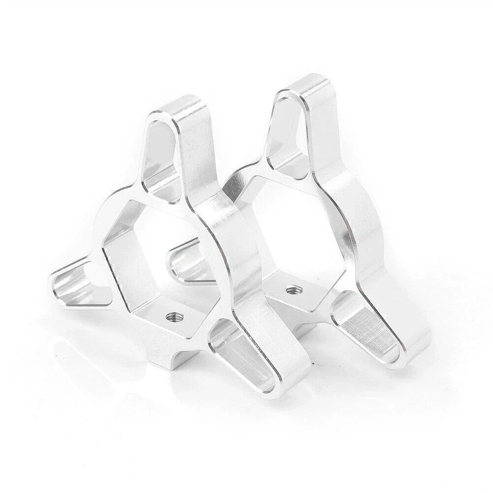 Silver CNC 22mm Fork Preload Adjusters for Universal Suspension