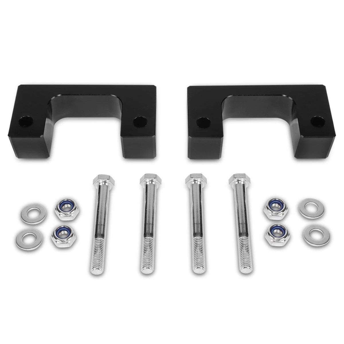2X Front Low Mount Lift Kit Spacers for Chevy Silverado/GMC Sierra 1500 (2007–2024)