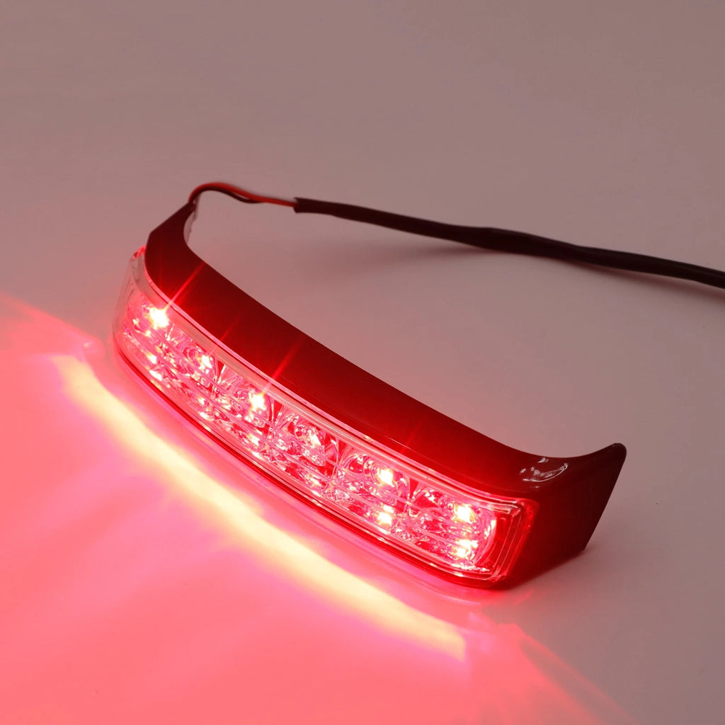 LED Black Saddlebag Run Brake Turn Signal Light for Harley FLHR FLHTKSE FLHRSE FLTRUSE (2010–2023)