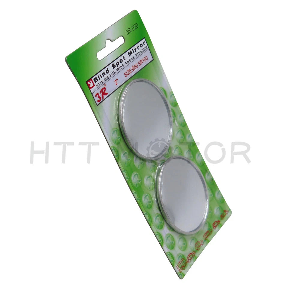 Pair of 2" Universal Round Convex Blind Spot Mirrors