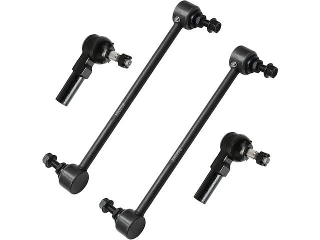 Front Tie Rod and Sway Bar Link Kit for Mazda MPV (2000–2001) QW344MB