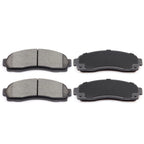 Front Drilled & Slotted Brake Rotors with Ceramic Pads for Ford Explorer