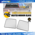 Tow Mirror Glass Upper Heated Left+Right for Ford Super Duty F250 F350 F450 (2008–2016)