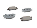 Set of 4 Rear Disc Brake Pads for Lexus RX330 RX350 RX400h (2004–2006)