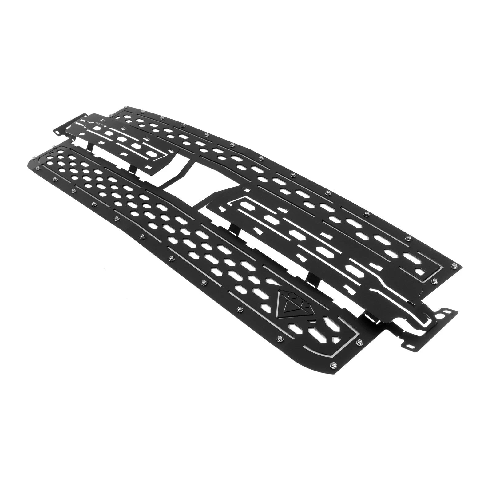 Upper Stainless Black Laser Cut Grille for Chevy Silverado 1500 (2019–2022)