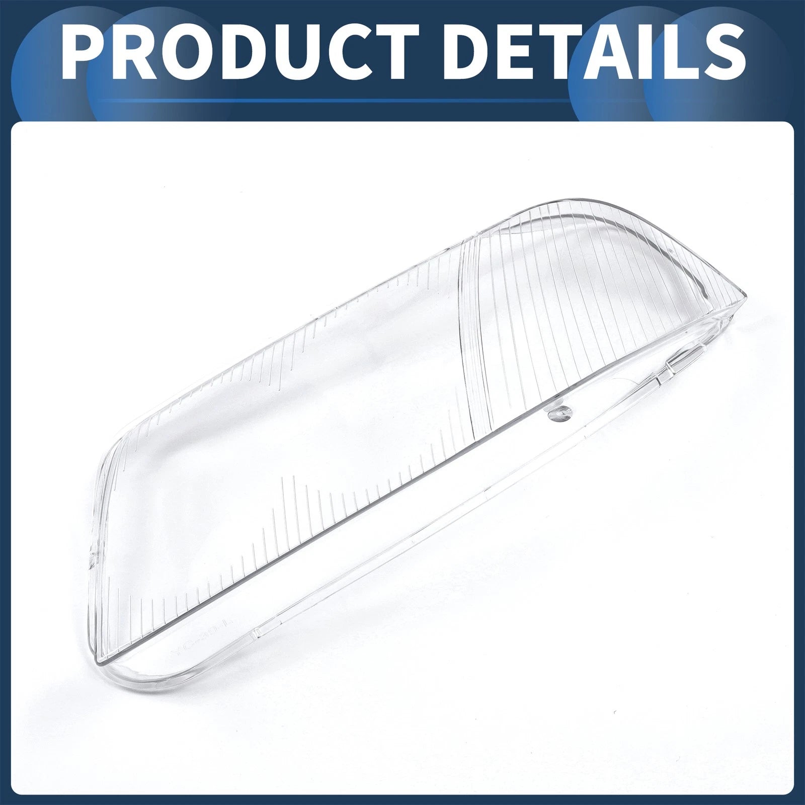 Front Left Headlight Lens Cover for Volkswagen Passat B5.5 (2001–2005) No. 3B7941017F