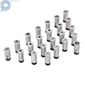 Set of 23 Metric 5C Collets 3mm-25mm for Precision Machining