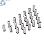 Set of 23 Metric 5C Collets 3mm-25mm for Precision Machining