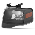 Set of 2 Headlights for Ford Expedition (2007-2014) with Bulbs