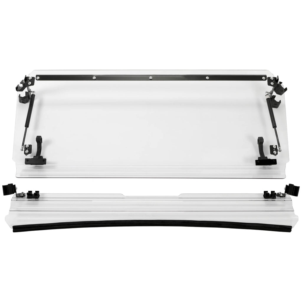 Front Vented Full Clear Flip Windshield for CFMOTO UForce 1000 (2019–2026)