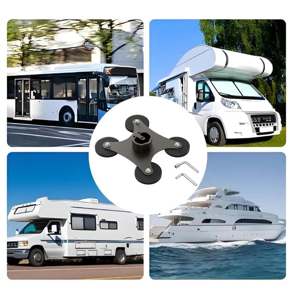 Aluminium Magnetic Mounting Bracket for Starlink Mini Trucks RVs Boats