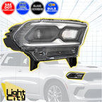 LED Headlight for Dodge Durango (2021–2024) Black Passenger RH