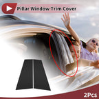 Front Rear Left Right Door Pillar Window Trim for BMW 4-Series (2021–2024) Black