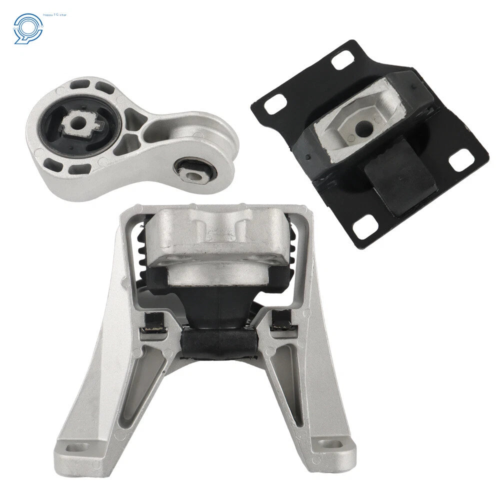 3PC Motor Mount Set for Ford Focus 2008–2011 2.0L L4 Auto