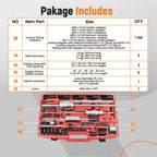 Diesel Injector Extractor Slide Hammer Puller Kit for Various Models