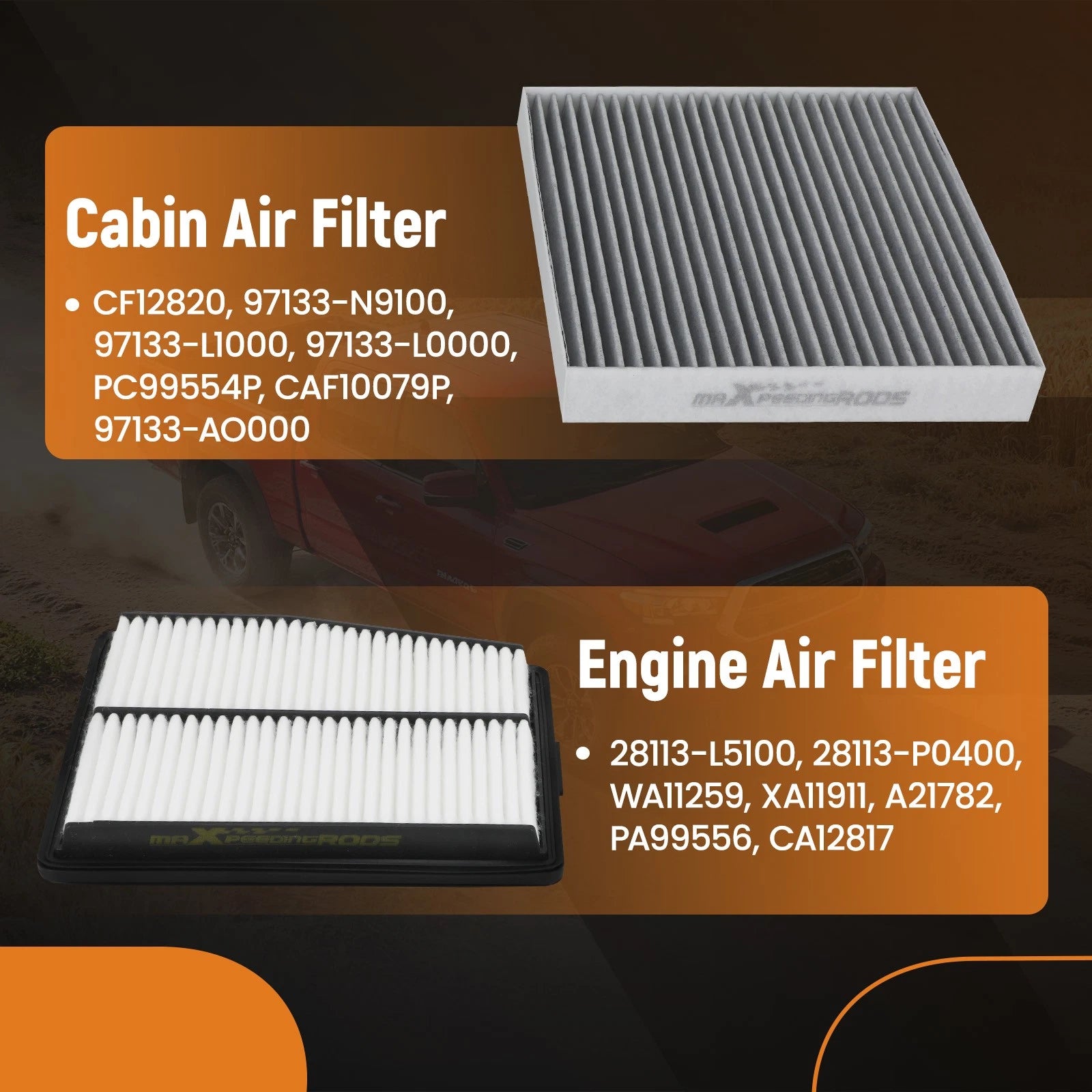 Cabin Air Filter for Hyundai Sonata Hybrid (2020-2025)