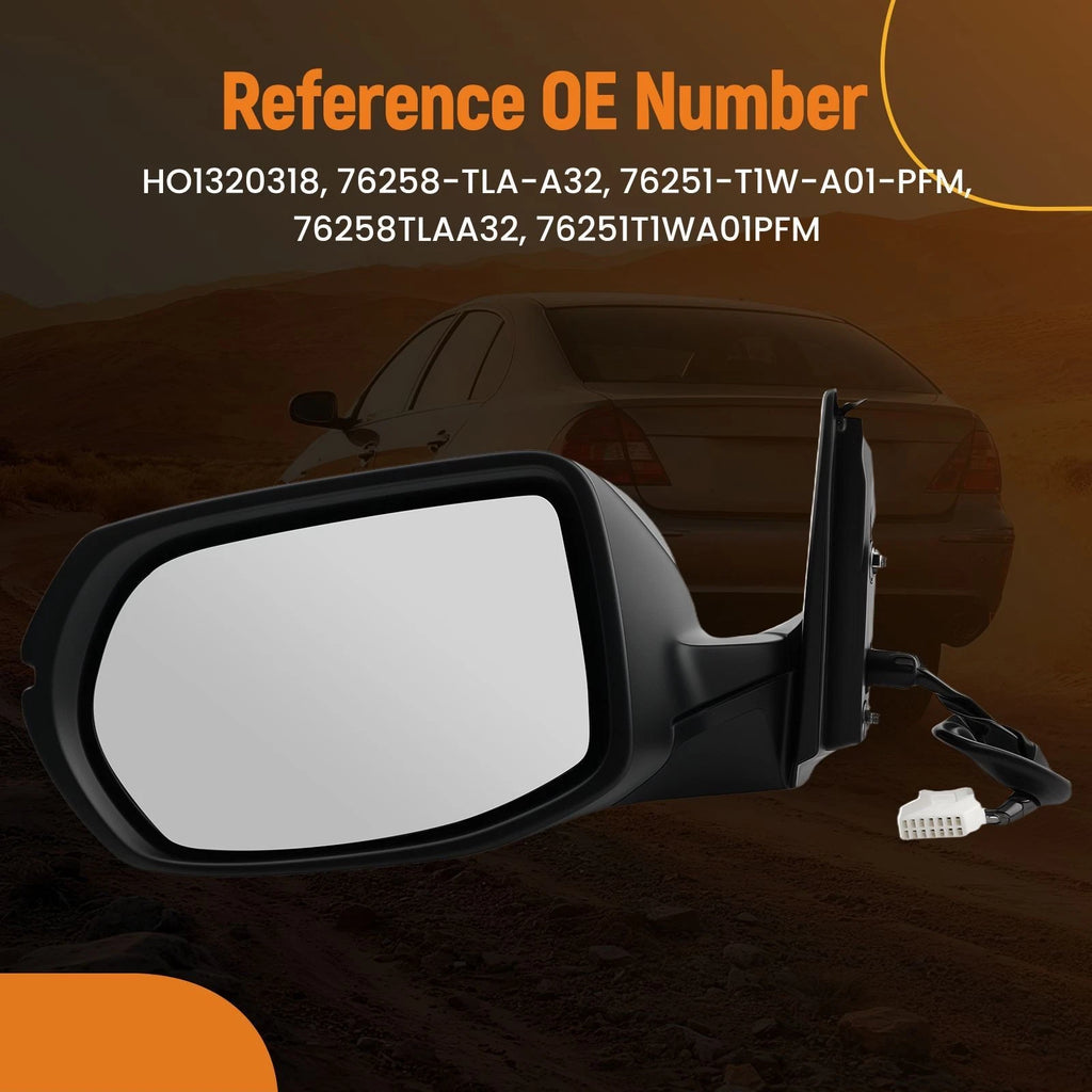 Driver Side Mirror with Turn Signal for Honda CR-V (2017-2022)