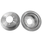2x Rear Disc Brake Rotors for Toyota Landcruiser FZJ80 HDJ80 HZJ80 (1992-1998)