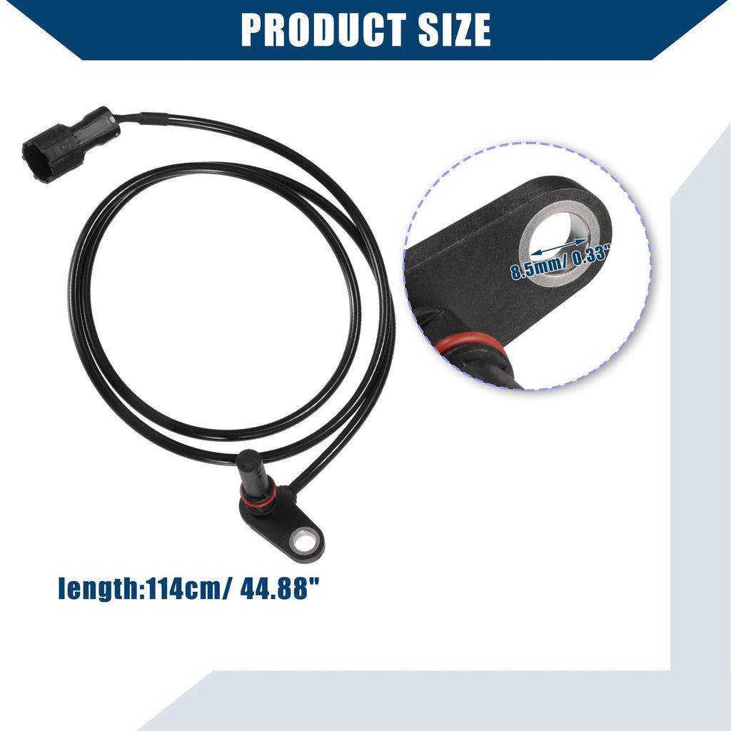 2 Pcs ABS Wheel Speed Sensor for Mitsubishi FUSO (MK584727/MK584728)