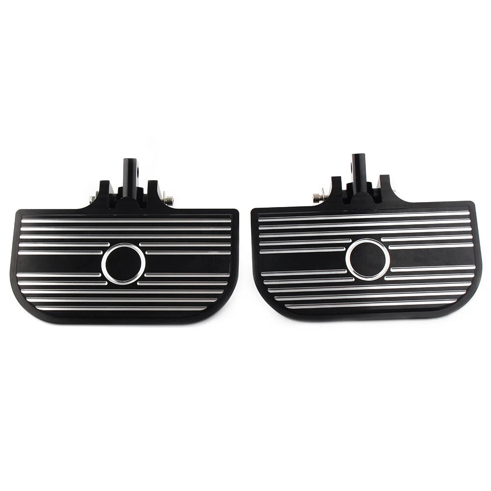 Passenger Floorboards Pedal Pads for Harley Heritage Springer Low Rider