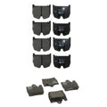 Hella Disc Brake Pads Kit for Mercedes-Benz W220 S55 AMG (2003)
