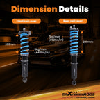 Coilover Struts Kit for Lexus SC430 (2001-2010)