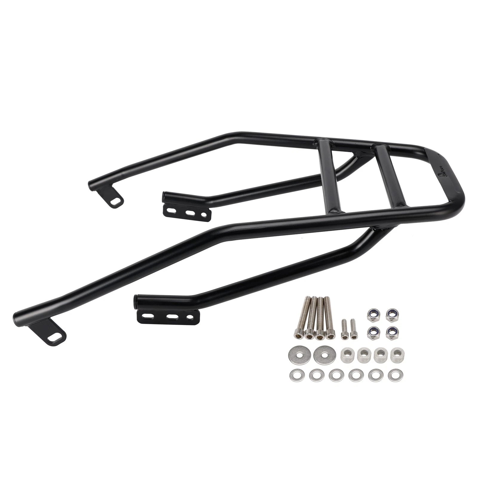 Rear Rack Tube for Moto Guzzi V9 Bobber/Roamer (2018–2025) - Black