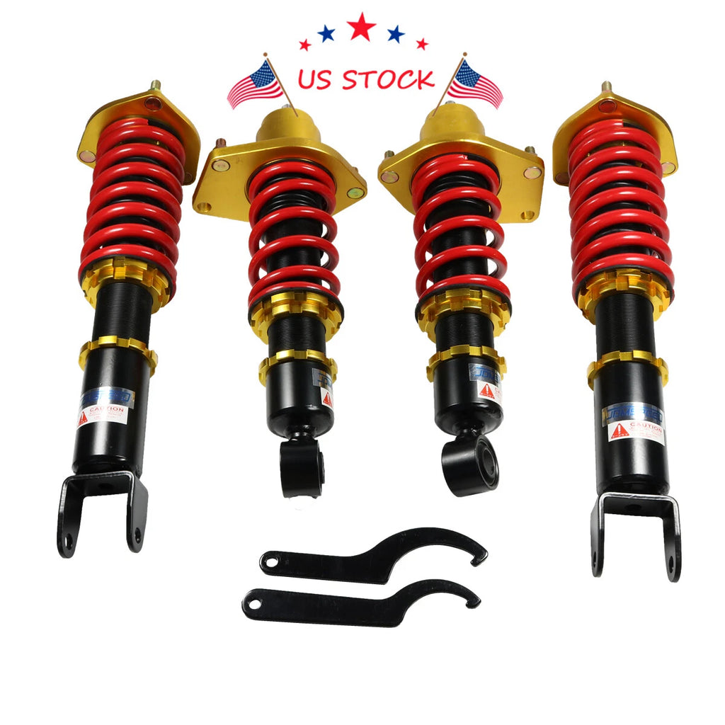 Set of 4 Adjustable Coilovers for Mazda RX-8 (2004-2011)