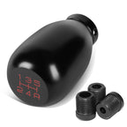5-Speed Manual Gear Box Shift Knob for JDM Type R (Black/Red)