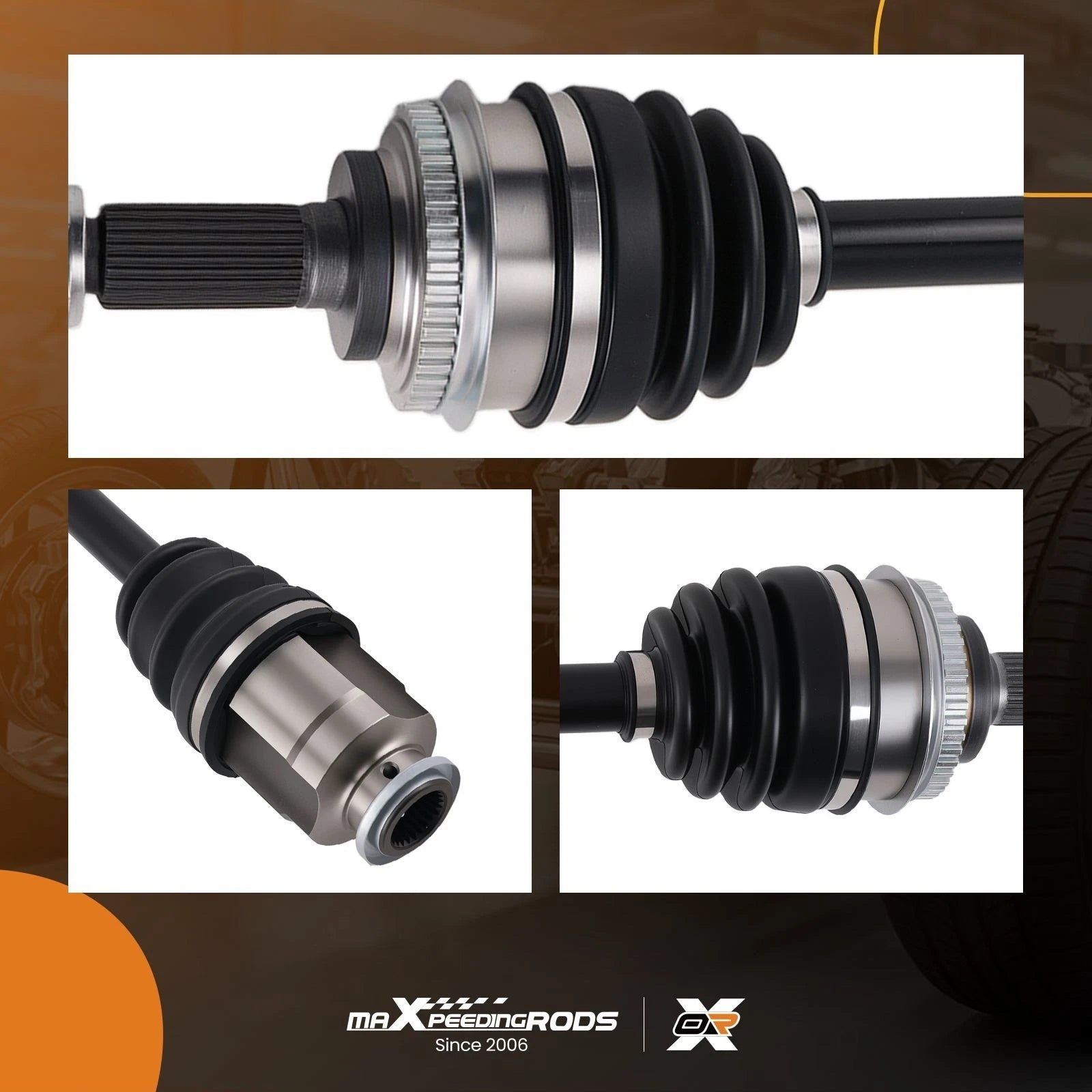 CV Half Shaft Axle for Subaru Legacy Impreza Outback 2000–2004 Front (LH/RH)
