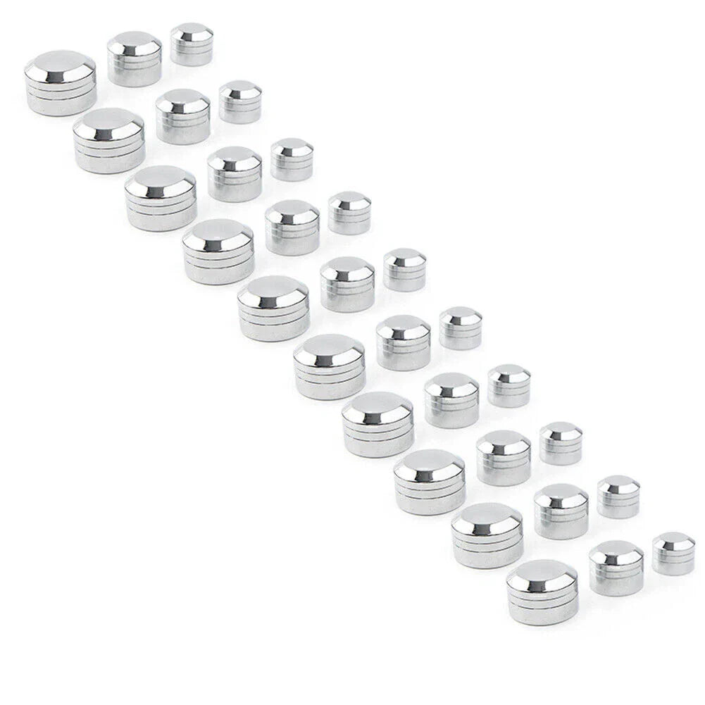 CNC 13mm Motor Bolt Topper Caps Covers for Harley