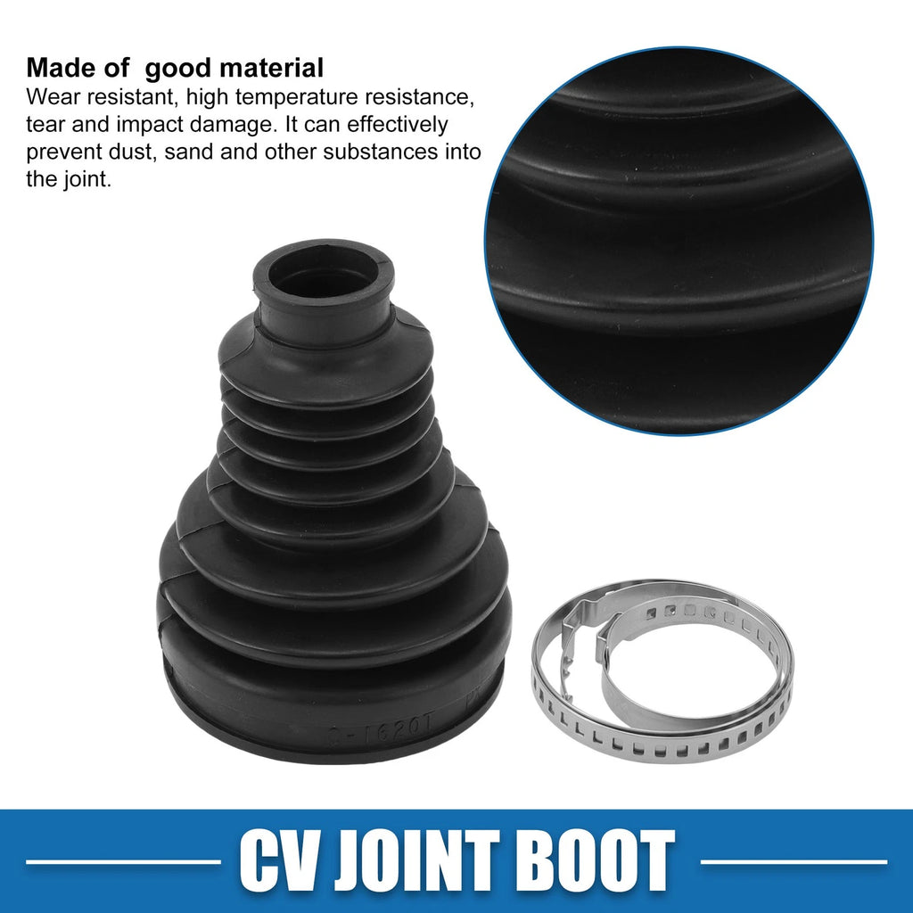 Outer CV Joint Boot Kit with Clamps for Audi A4 A5 (2009–2016) 8K0498203B