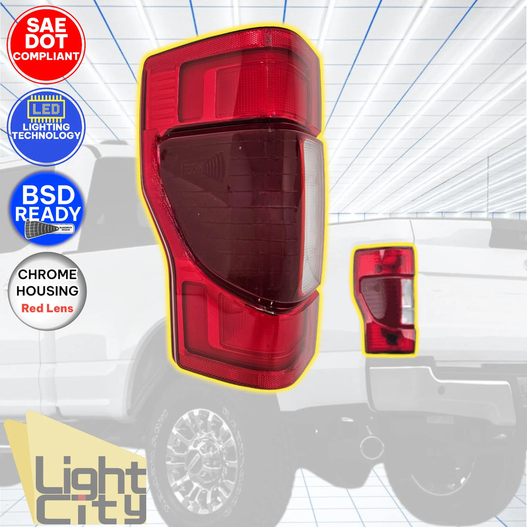 LED Tail Light for Ford F250 F350 SuperDuty (2020–2022) LC3Z13405E Left
