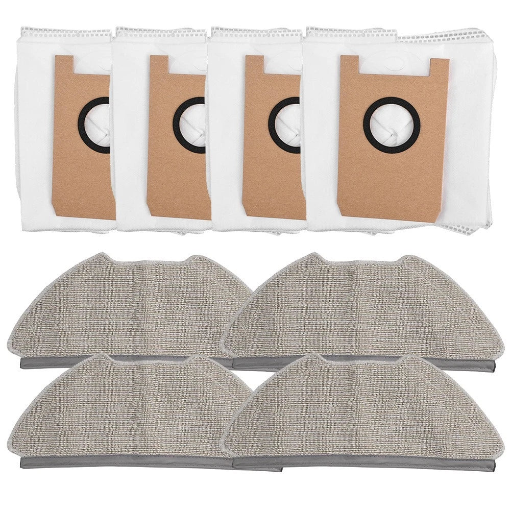 Mop Cloths with Dust Bags for AIRROBO Vacuums (2020–2023)