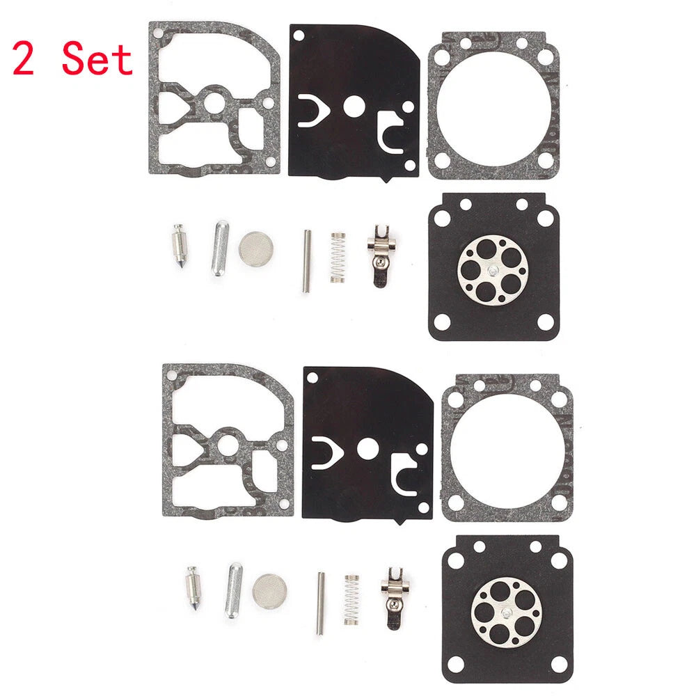2X Carburetor Repair Kit for ZAMA RB-129 C1M-W26A C1M-W26B C1M-W26C