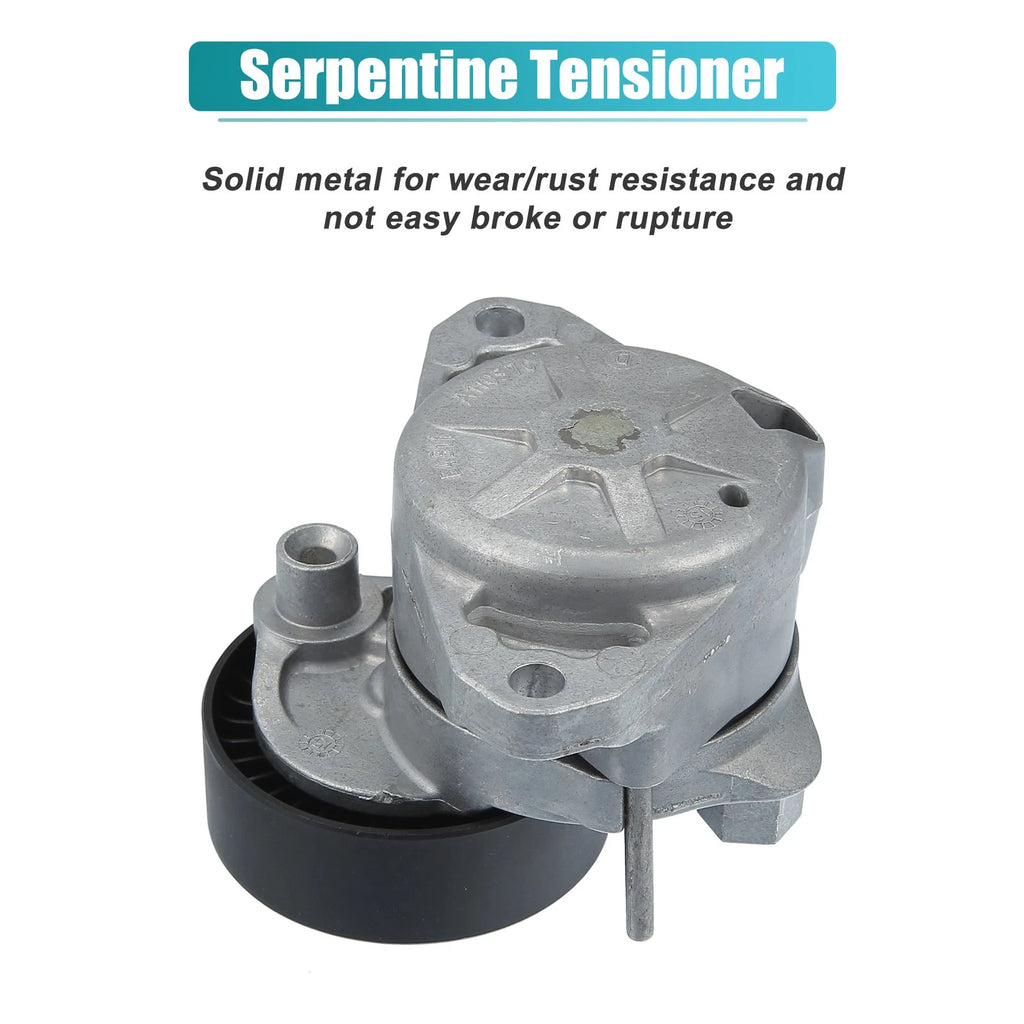 Accessory Drive Belt Tensioner Assy w/ 3 Pulley for Mercedes-Benz (NO.2722000070)