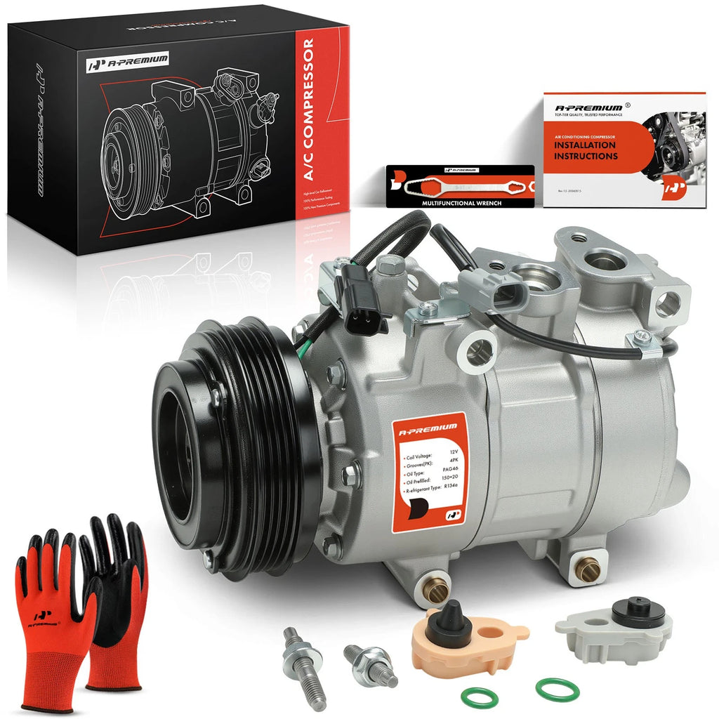 A/C Compressor with Clutch for Ford Focus (2014–2018)