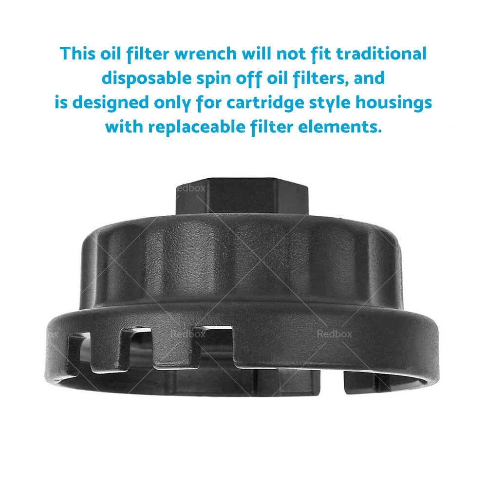 Oil Filter Wrench Cap Socket for Land Cruiser Tundra 5.7L 3.5L V8 V6